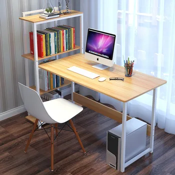 Desktop Computer Desk Desk Bookcase Combination Home Writing Desk Simple Laptop Desk
Desktop Computer Desk Desk Bookcase Combination Home Writing Desk Simple Laptop Desk