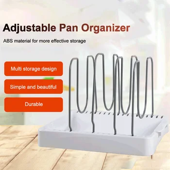 For Cabinet Kitchen Countertop Adjustable Pan Organizer Multifunction Cutting Board Modern Restaurant Cookware Rack Save Space
For Cabinet Kitchen Countertop Adjustable Pan Organizer Multifunction Cutting Board Modern Restaurant Cookware Rack Save Space