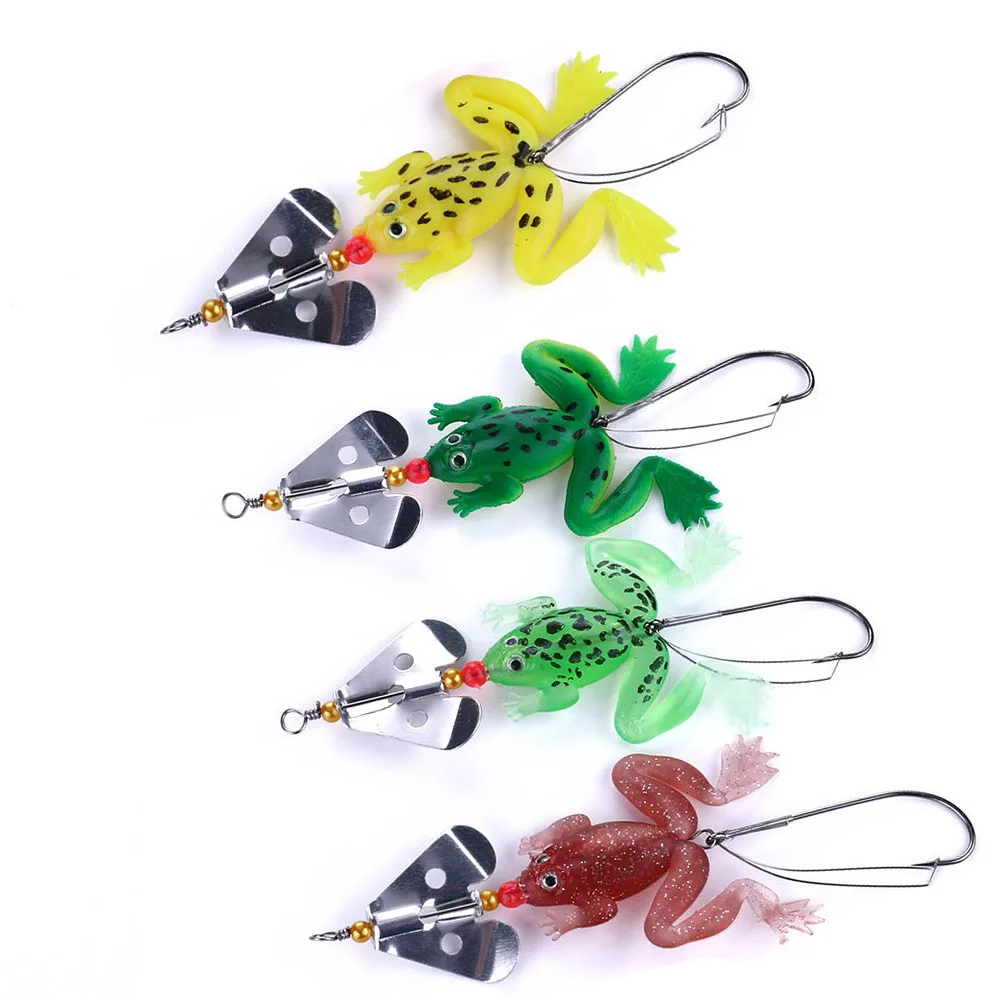 2PCS Quality Fishing Soft Lures Faux Frog 7cm 6g Crankbaits Lure Baits Hook Artificial Swimbait Wobblers Fishing Bait
2PCS Quality Fishing Soft Lures Faux Frog 7cm 6g Crankbaits Lure Baits Hook Artificial Swimbait Wobblers Fishing Bait