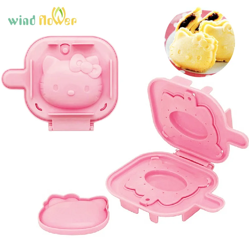 Wind flower 1 Pcs 3D Cat Shape Sandwich Waffle Cake Make Mold Bento Maker Mold Rice Mall Mold
Wind flower 1 Pcs 3D Cat Shape Sandwich Waffle Cake Make Mold Bento Maker Mold Rice Mall Mold