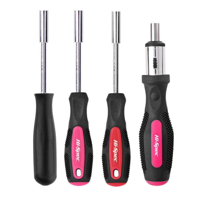 1/4" Magnetic Screwdriver Handle High Carbon Steel Bolt Driver Non-slip Ratchet Screw Driver Multifunctional Screw-driving Tools
1/4" Magnetic Screwdriver Handle High Carbon Steel Bolt Driver Non-slip Ratchet Screw Driver Multifunctional Screw-driving Tools