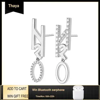 Thaya Real s925 Silver Water Molecular Zircon Earring Stud Plated Earrings Silver Charms For Women Fine Fashion Jewelry Gift
Thaya Real s925 Silver Water Molecular Zircon Earring Stud Plated Earrings Silver Charms For Women Fine Fashion Jewelry Gift