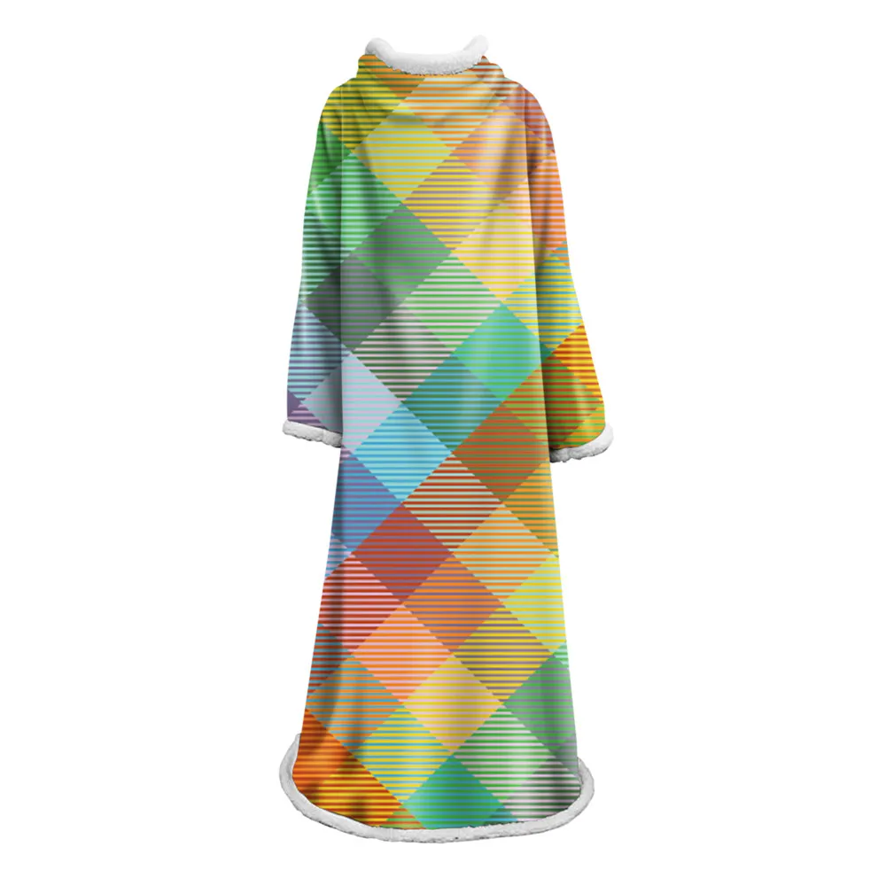 Geometric Soft Fluffy Striped Square Sleeve Blankets Coral Fabric Sofa Cover Plush Throw Blanket Bedding Sheet for Couch Home
Geometric Soft Fluffy Striped Square Sleeve Blankets Coral Fabric Sofa Cover Plush Throw Blanket Bedding Sheet for Couch Home