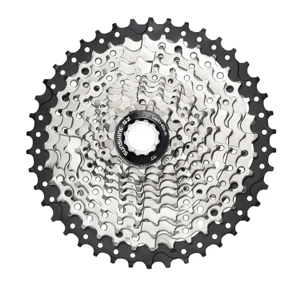 SUNSHINE MTB Freewheel 8 9 10 11 12 Speed 11T-30T 32T 36T 40T 42T 46T 50T 52T Steel Cassette Flywheel Bicycle Parts for SHIMANO
SUNSHINE MTB Freewheel 8 9 10 11 12 Speed 11T-30T 32T 36T 40T 42T 46T 50T 52T Steel Cassette Flywheel Bicycle Parts for SHIMANO