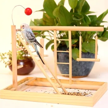Parrot training amusement park bird frame plate climbing ladder bird stand swing toy wooden ladder standing WF1019 
Parrot training amusement park bird frame plate climbing ladder bird stand swing toy wooden ladder standing WF1019