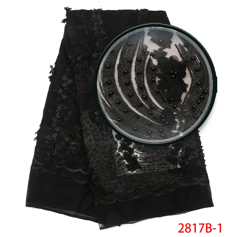 2019 Best Selling Products Black Lace Applique with Beads African 3D Lace Materials Nigerian Fabric for Wedding Dress AMY2817B-1
2019 Best Selling Products Black Lace Applique with Beads African 3D Lace Materials Nigerian Fabric for Wedding Dress AMY2817B-1