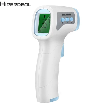 HIPERDEAL Infrared Electronic Digital Thermometer Non-Contact IR Forehead Infant Temperature Measurement Diagnostic Tool
HIPERDEAL Infrared Electronic Digital Thermometer Non-Contact IR Forehead Infant Temperature Measurement Diagnostic Tool