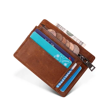 Leather Card Package Multi-Card ID Card Holder Card Set Purse Multi-Function Zipper Purse 
Leather Card Package Multi-Card ID Card Holder Card Set Purse Multi-Function Zipper Purse