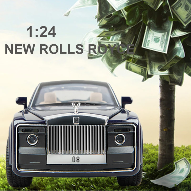 1/24 Diecast Alloy Car Model Rolls Royce Huiying Metal Toy Car Wheels Simulation Sound Light Pull Back Car Collection Kids Gift
1/24 Diecast Alloy Car Model Rolls Royce Huiying Metal Toy Car Wheels Simulation Sound Light Pull Back Car Collection Kids Gift