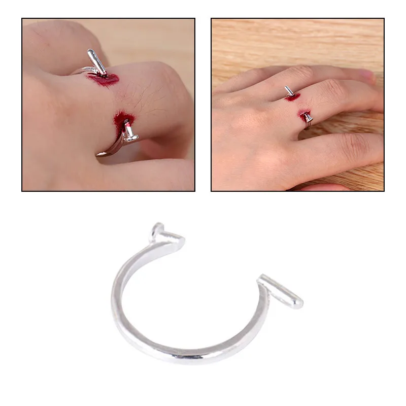 1/5/10PC Adjustable Nails Halloween Creative Unisex Horrifying Finger Ring Ring Simple Style For Halloween Party Women Gifts
1/5/10PC Adjustable Nails Halloween Creative Unisex Horrifying Finger Ring Ring Simple Style For Halloween Party Women Gifts