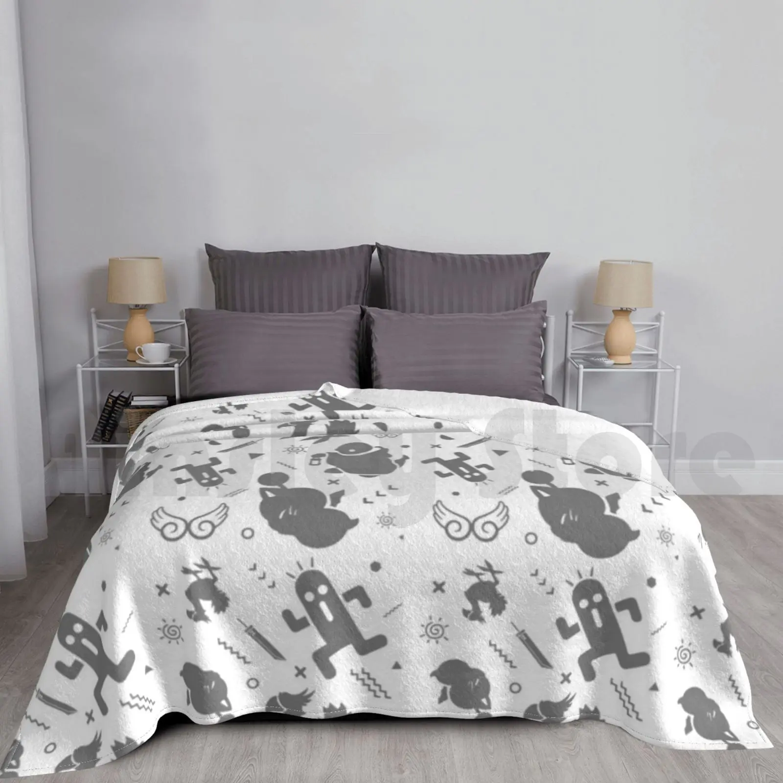 Одеяло для дивана, кровати, путешествий, финальной фантазии 
Одеяло для дивана, кровати, путешествий, финальной фантазии