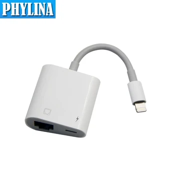 1pcs RJ45 Converter Suitable for Apple Mobile Phone Network Cable RJ45 Ethernet Converter 100M Network Card 2 in 1 Adapter
1pcs RJ45 Converter Suitable for Apple Mobile Phone Network Cable RJ45 Ethernet Converter 100M Network Card 2 in 1 Adapter