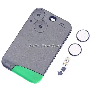 2 Button Car Fob Remote Key Shell for Renault Laguna& 2 Battery 4 Micro Switch Blade Replacement Smart Repair Kit Key Case Cover
2 Button Car Fob Remote Key Shell for Renault Laguna& 2 Battery 4 Micro Switch Blade Replacement Smart Repair Kit Key Case Cover