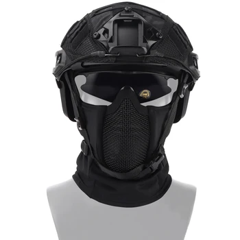 Tactical Headgear Face Mask Airsoft Half Face Mesh Mask Hunting CS Cycling Protective Party Masks Shadow Fighter Headgear
Tactical Headgear Face Mask Airsoft Half Face Mesh Mask Hunting CS Cycling Protective Party Masks Shadow Fighter Headgear