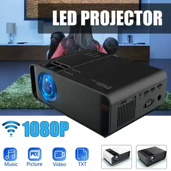 Mini Projector Full HD Portable 1920P HD LED Projector Multimedia Home Theater USB AV VGA HDMI TV For Home Cinema
Mini Projector Full HD Portable 1920P HD LED Projector Multimedia Home Theater USB AV VGA HDMI TV For Home Cinema