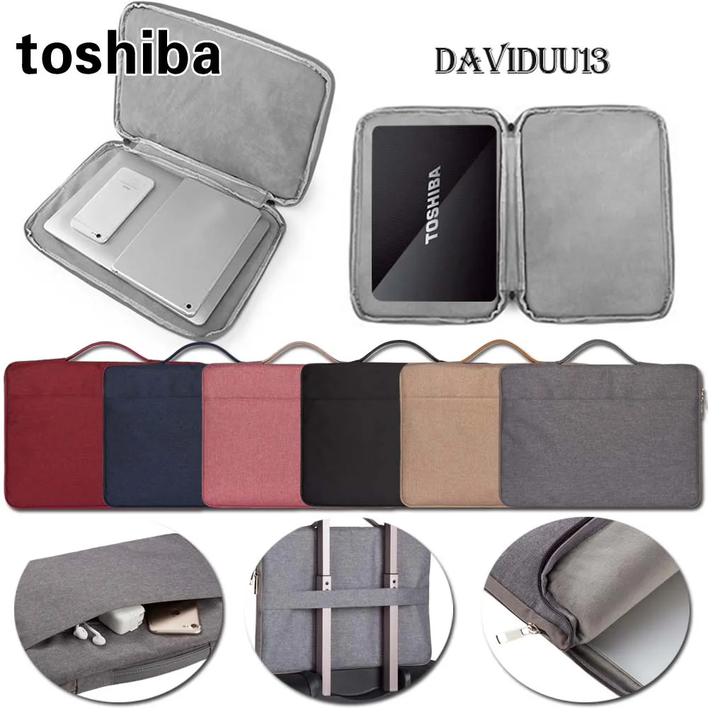 

For 13.3/12.5/14 Inch Waterproof Laptop Bag Carry Case for Toshiba CHROMEBOOK/Tecra X40 Notebook Computer Sleeve Cover