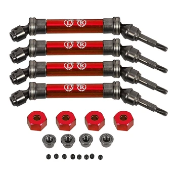 2Pcs Front and 2Pcs Rear Drive Shaft Accessory Is Suitable for Traxxas Slash 4X4 1/10 RC Truck Red
2Pcs Front and 2Pcs Rear Drive Shaft Accessory Is Suitable for Traxxas Slash 4X4 1/10 RC Truck Red