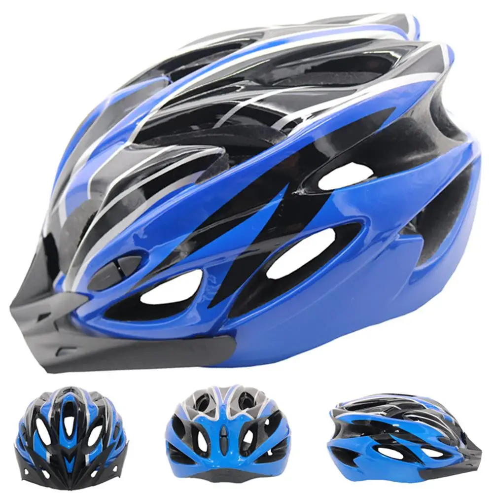 1PC Unisex Integrally-molded Safety Bicycle Helmet Lightweight Protective Helmet Bike Sports Helmet Mountain Cycling Accessory