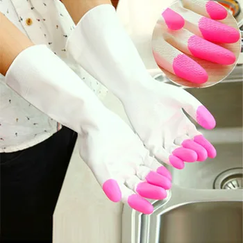 Plastic waterproof rubber gloves for kitchen housework household latex washing clothes leather gloves are thin thick and durable
Plastic waterproof rubber gloves for kitchen housework household latex washing clothes leather gloves are thin thick and durable