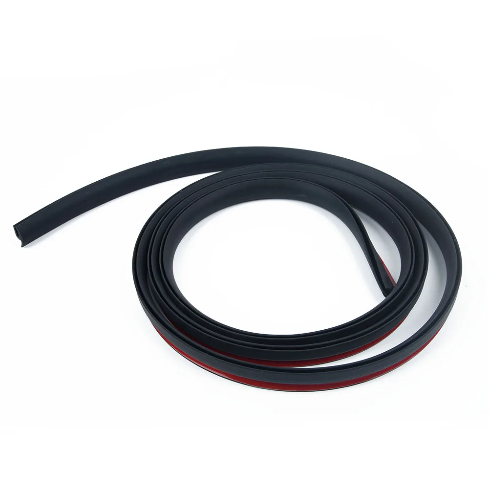 

On Sealed Strip Plastic Panel Moulding Trim Universal Black Wiper H-Type Mount Car Rubber Under Front Windshield Stock