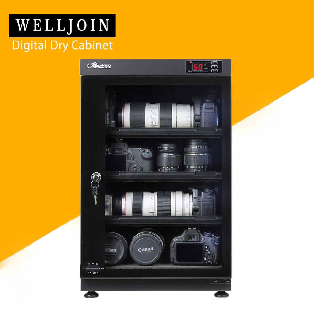 85L Digital Control Dehumidify Dry Cabinet Box for Lens Camera Equipment Storage
85L Digital Control Dehumidify Dry Cabinet Box for Lens Camera Equipment Storage