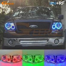 For Ford f-150 f150 2004 2005 2006 2007 2008 RF BT App Remote Control Ultra bright Multi-Color RGB led angel eyes Halo Rings kit 
For Ford f-150 f150 2004 2005 2006 2007 2008 RF BT App Remote Control Ultra bright Multi-Color RGB led angel eyes Halo Rings kit
