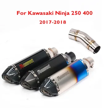 Motorcycle Exhaust Tip Muffler Silencer Escape Middle Link Tube Connection Link Pipe for Kawasaki Ninja 400 Ninja 250 2017-2020
Motorcycle Exhaust Tip Muffler Silencer Escape Middle Link Tube Connection Link Pipe for Kawasaki Ninja 400 Ninja 250 2017-2020