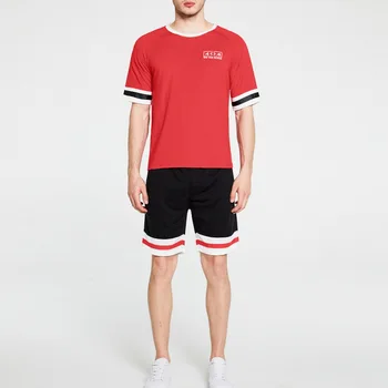 MJARTORIA Fashion Men Tracksuit Sport Shorts Casual Loose Clothes Solid Black Red Loose Gym Fitness Running Jogging Workout Suit
MJARTORIA Fashion Men Tracksuit Sport Shorts Casual Loose Clothes Solid Black Red Loose Gym Fitness Running Jogging Workout Suit