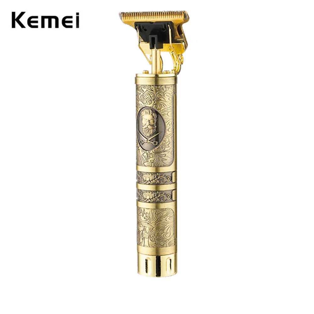 Kemei 228 Cordless T9 Trimmer Men T-Blade Skeleton Heavy Hitter Men Hair Cutter 0mm Baldheaded Finish Cutting Machine for Barber
Kemei 228 Cordless T9 Trimmer Men T-Blade Skeleton Heavy Hitter Men Hair Cutter 0mm Baldheaded Finish Cutting Machine for Barber