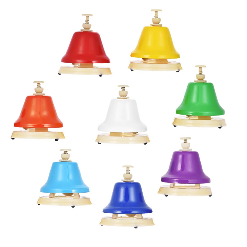 Colorful 8 Note Hand Bell Set Musical Educational Instrument Toy for Children Kids Student
Colorful 8 Note Hand Bell Set Musical Educational Instrument Toy for Children Kids Student