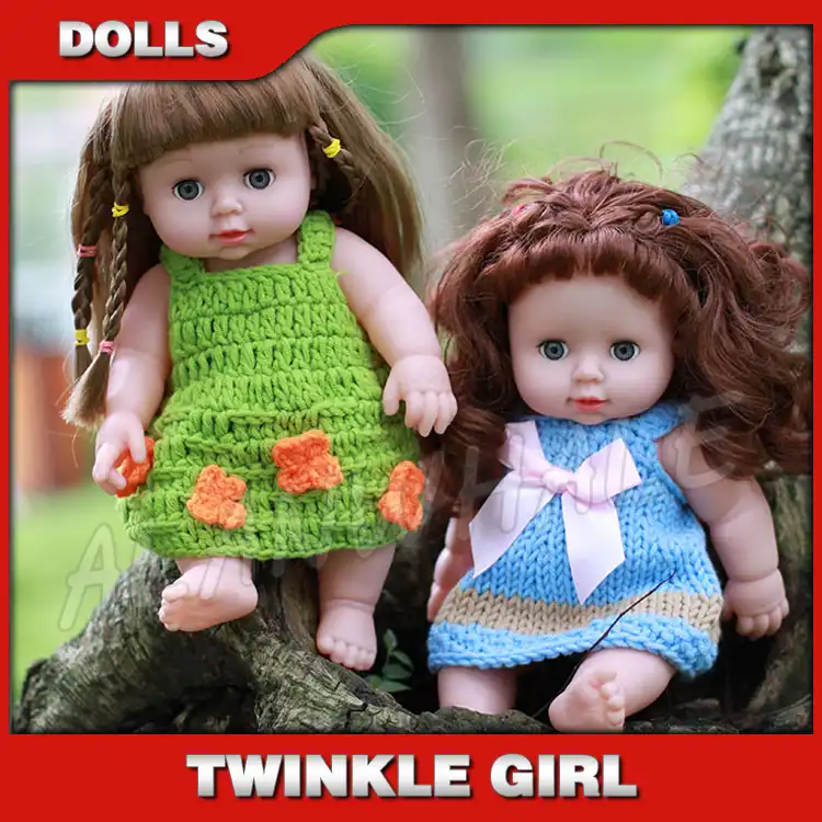 30cm dolls reborn baby girl realistic body newborn soft toy with