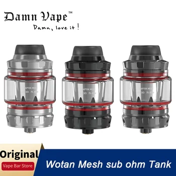 Original Damn Vape Wotan Mesh Sub Ohm Tank 5.5ml/2ml E-Cigs Atomizer with 0.3ohm Mesh Coil Vaporizer Vape Tank
Original Damn Vape Wotan Mesh Sub Ohm Tank 5.5ml/2ml E-Cigs Atomizer with 0.3ohm Mesh Coil Vaporizer Vape Tank