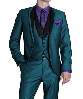 Men Suit Tuxedo Notch lapel Slim Fit Wedding Groomsmen Suit Blazers for Prom Formal Business Suit Jacket Set Three Piece
Men Suit Tuxedo Notch lapel Slim Fit Wedding Groomsmen Suit Blazers for Prom Formal Business Suit Jacket Set Three Piece