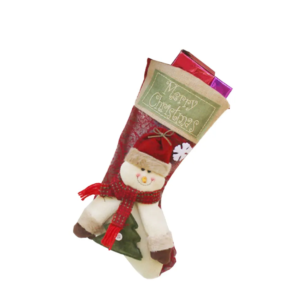 

Mini Merry Christmas Candy Bags Socks Sock Packet Gifts Decor New Year