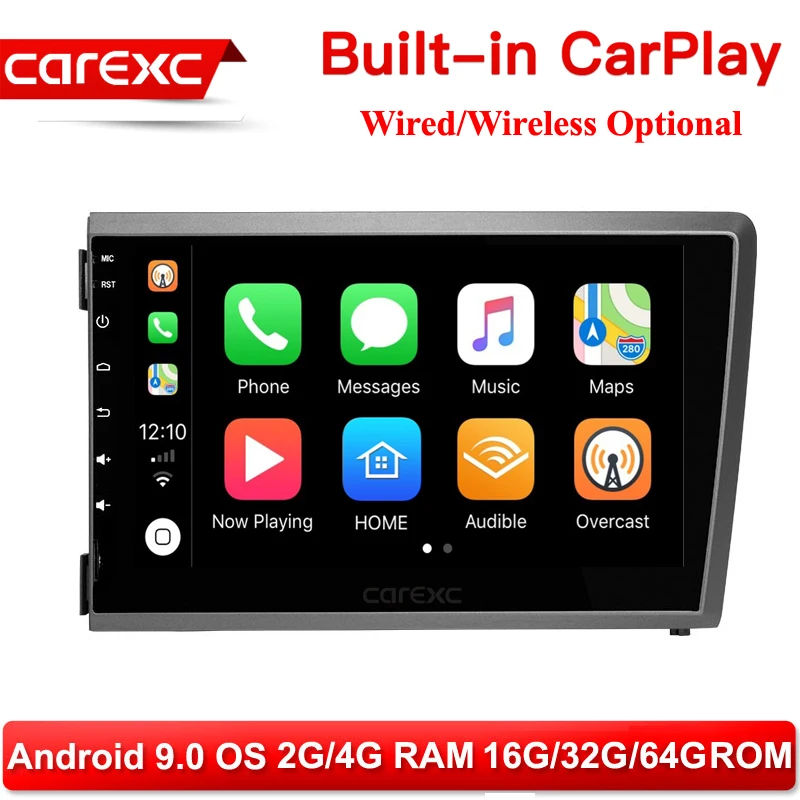 Мультимедийный плеер CarExc Android 9 0 головное устройство для VOLVO S60 V70 XC70 2000 2001 2002 2003 2004