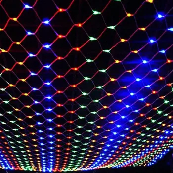 1.5*1.5M 120LED Fishing Net Like LED Light String Decorative Curtain Light Christmas Wedding Decoration guirlande lumineuse led
1.5*1.5M 120LED Fishing Net Like LED Light String Decorative Curtain Light Christmas Wedding Decoration guirlande lumineuse led