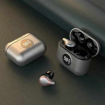 TWS Wireless 5.0 Bluetooth Headset Running Sports Binaural Press Automatic Pairing Stereo Bluetooth Headset
TWS Wireless 5.0 Bluetooth Headset Running Sports Binaural Press Automatic Pairing Stereo Bluetooth Headset
