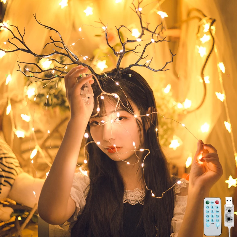 USB LED String Fairy Lights 8 Modes Remote Control 5M/10M/20M Copper Wire Garland Lamp Christmas Wedding Home Party Decoration
USB LED String Fairy Lights 8 Modes Remote Control 5M/10M/20M Copper Wire Garland Lamp Christmas Wedding Home Party Decoration