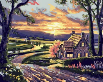 Frameless diy paintings by numbers paint by number for home decor oil picture painting 5065cm Sunset glow
Frameless diy paintings by numbers paint by number for home decor oil picture painting 5065cm Sunset glow