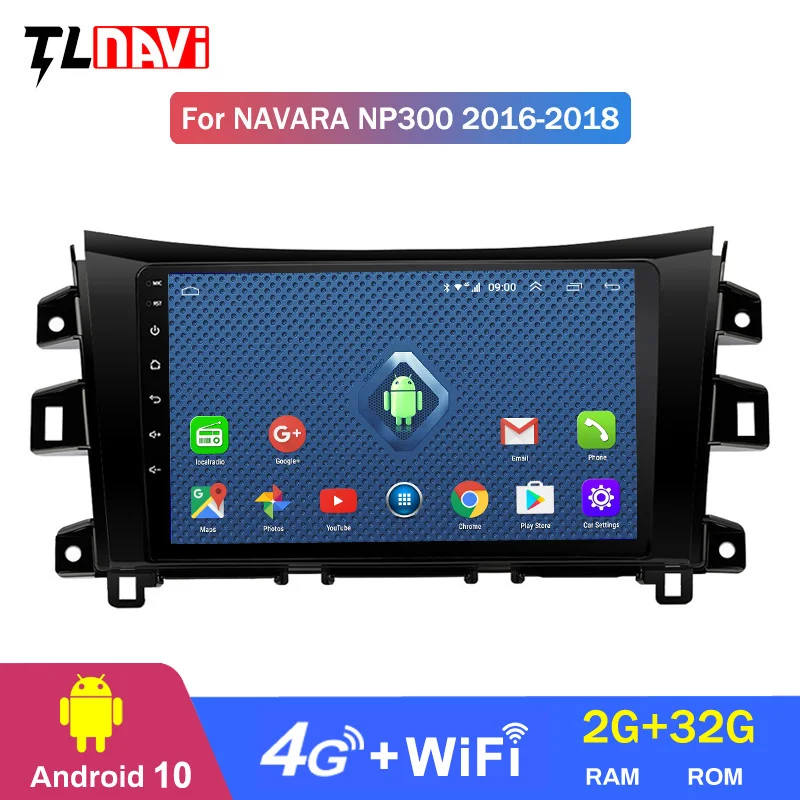 4G LTE 2G RAM 10 1 дюймов Android full touch Автомобильная Мультимедийная система для 1Nissan navara NP300