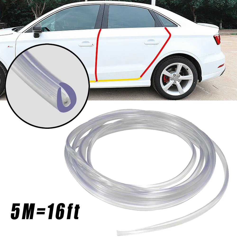 16ft Car Door Edge Trim Molding Rubber Guard Scratch Protector Clear Strip Decor Brand New And High Quality
16ft Car Door Edge Trim Molding Rubber Guard Scratch Protector Clear Strip Decor Brand New And High Quality