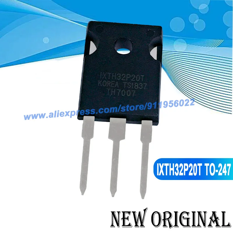 (5 шт.) IXTH32P20T TO-247 200V 32A / IXTH88N30P 300V 88A / IXTH6N80 800V 6A / IXTH30N60L2 600V 30A TO-247
(5 шт.) IXTH32P20T TO-247 200V 32A / IXTH88N30P 300V 88A / IXTH6N80 800V 6A / IXTH30N60L2 600V 30A TO-247