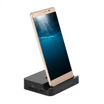 Multi-function USB C HUB Phone Holder Type C Docking Station Lumia950 for LG G5 for S8 for P10 to USB 3.0 Hub/Card Reader
Multi-function USB C HUB Phone Holder Type C Docking Station Lumia950 for LG G5 for S8 for P10 to USB 3.0 Hub/Card Reader