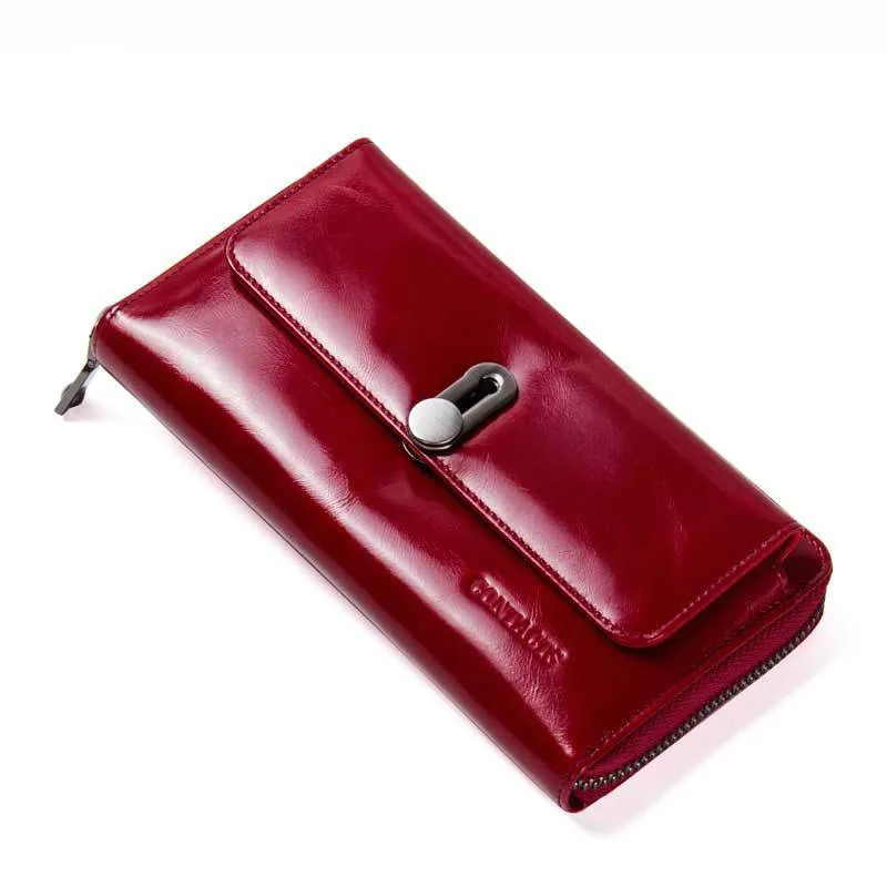 New Casual Ladies Wallet Fashion Genuine Leather Multi-function Wallet High Quality Cow Leather Zipper Clutch
New Casual Ladies Wallet Fashion Genuine Leather Multi-function Wallet High Quality Cow Leather Zipper Clutch