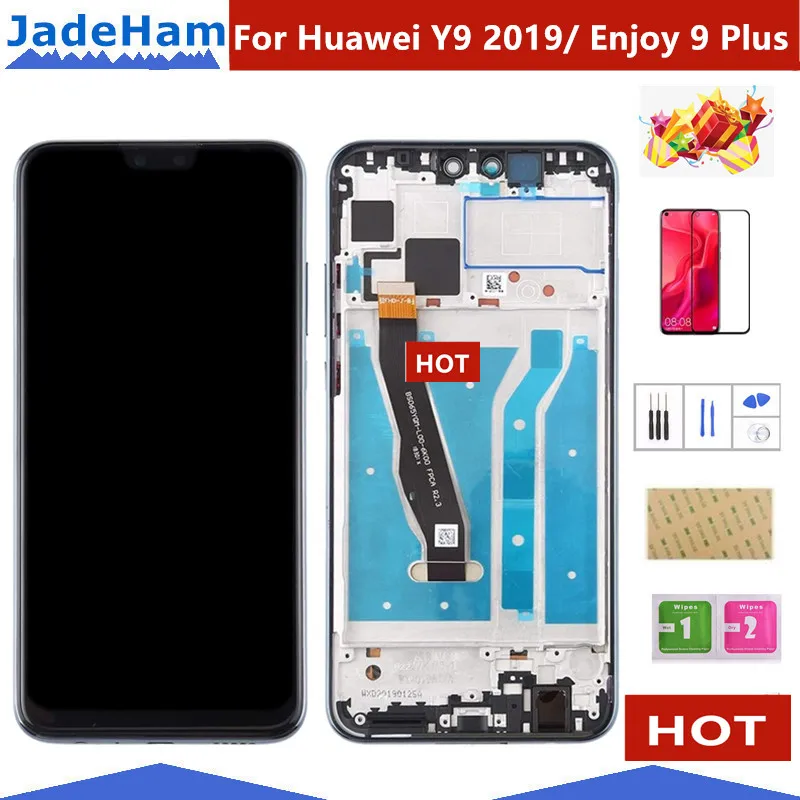 6.5" for Huawei Y9 2019/ Enjoy 9 Plus LCD Display Touch Screen Digitizer Assembly LCD Display TouchScreen Repair Parts
6.5" for Huawei Y9 2019/ Enjoy 9 Plus LCD Display Touch Screen Digitizer Assembly LCD Display TouchScreen Repair Parts