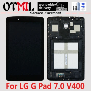 OTMIL 7.0'' New For LG G Pad 7.0 V400 V410 Tablet LCD Display Touch Screen Digitizer Sensor Panel Assembly Replacement LD070WX7
OTMIL 7.0'' New For LG G Pad 7.0 V400 V410 Tablet LCD Display Touch Screen Digitizer Sensor Panel Assembly Replacement LD070WX7