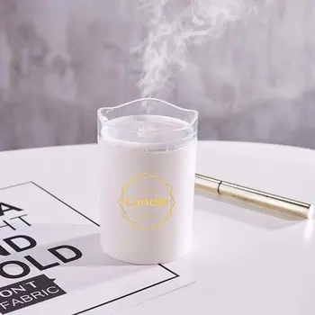 300ml Humidifier USB Ultrasonic Candle Aroma Diffuser Cool Mist Maker Air Humidifier with Atmosphere Light for Home Car Office
300ml Humidifier USB Ultrasonic Candle Aroma Diffuser Cool Mist Maker Air Humidifier with Atmosphere Light for Home Car Office