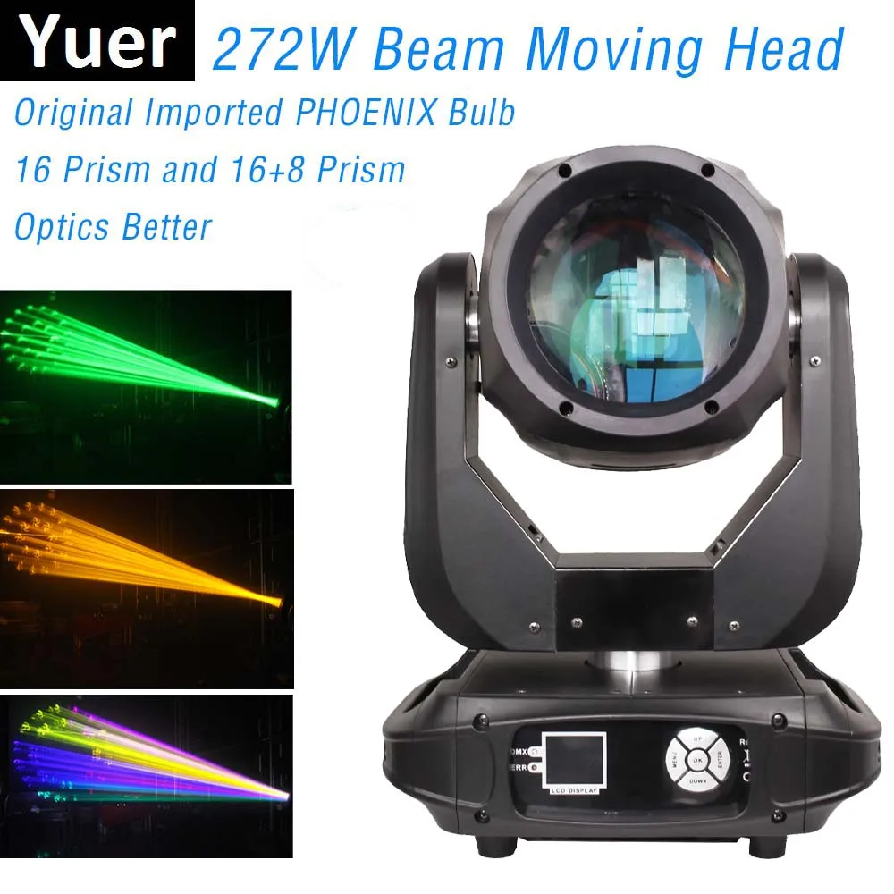 272W Original Phoenix Moving Head Light Beam Spot Stage Light Professiona Moving Head For LED Disco Nightclub Party Light Music 
272W Original Phoenix Moving Head Light Beam Spot Stage Light Professiona Moving Head For LED Disco Nightclub Party Light Music