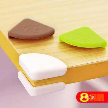 8PCS Solid Silicone Anti-collision Corner Sector Design Windows Anti-collision Angle Table Corner Protector For Babies ZL657
8PCS Solid Silicone Anti-collision Corner Sector Design Windows Anti-collision Angle Table Corner Protector For Babies ZL657