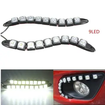 Corrosion resistant Daytime Running Light Fog Lamp Bulbs Set Parts 9-LED 6500K-7000K
Corrosion resistant Daytime Running Light Fog Lamp Bulbs Set Parts 9-LED 6500K-7000K